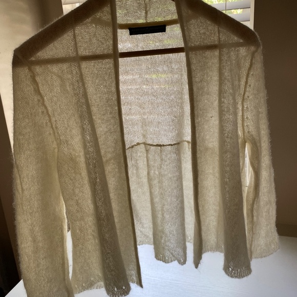 Peruvian Connection Snow Gwyneth Open Cardigan Size XS - Picture 6 of 12